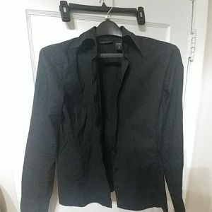 Bag of 4 button down shirts. Ladies Size M